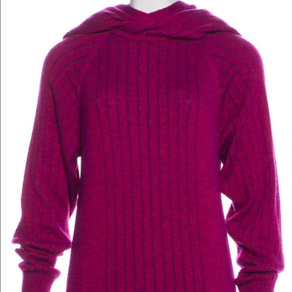 NWT CHANEL Scarf Neck Sweater - Picture 2 of 12